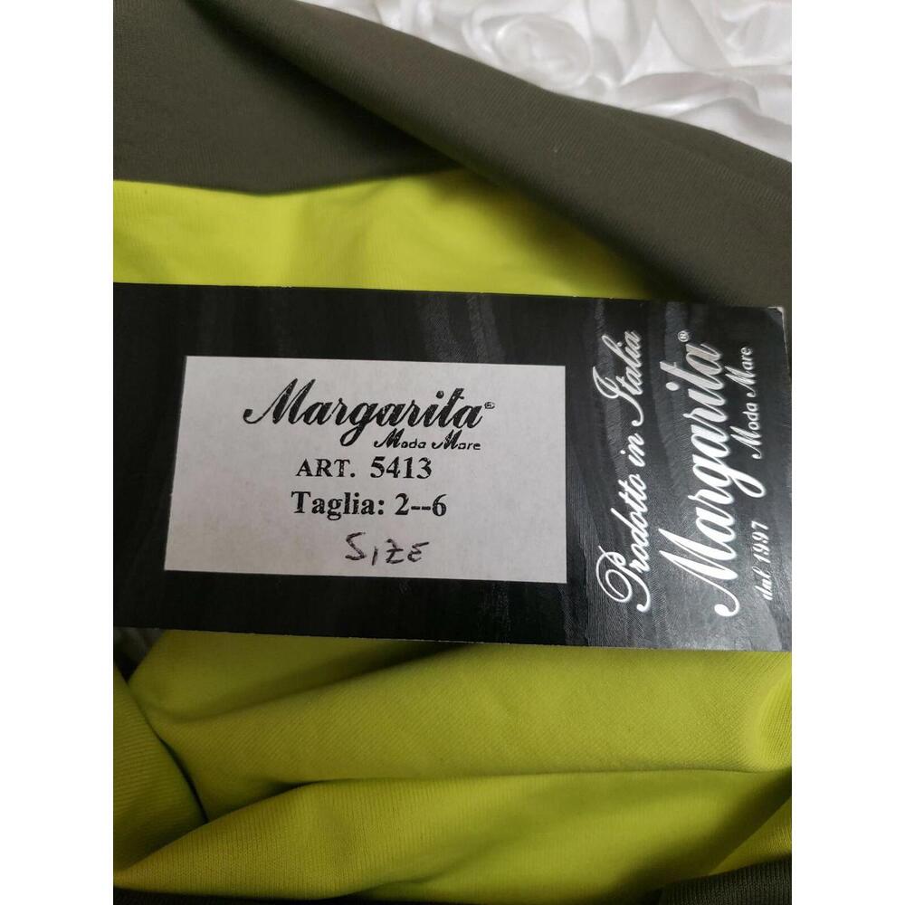 Margarita Mode Mare Italy Moder Hipster Swimming Brief Size 2-6 NWT!